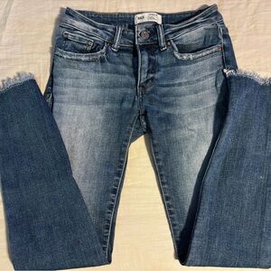 BKE Women's Skinny Jeans - Blue